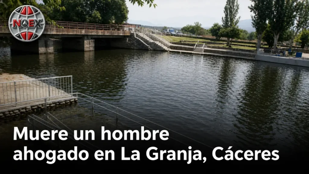 Muere un hombre ahogado en La Granja Cáceres