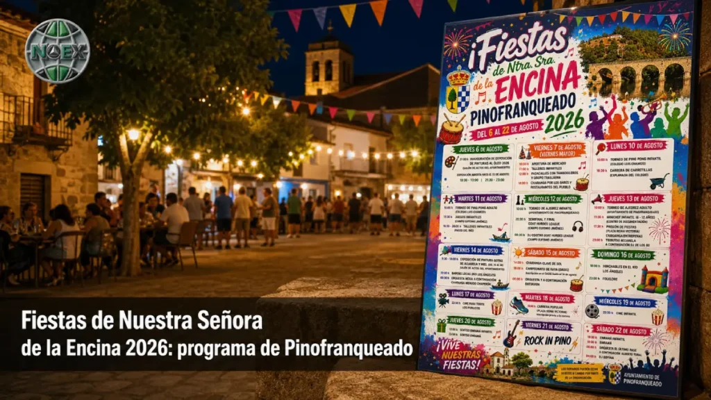 Fiestas de Nuestra Señora de la Encina 2026: programa de Pinofranqueado