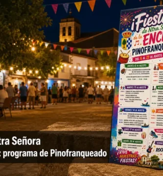 Fiestas de Nuestra Señora de la Encina 2026: programa de Pinofranqueado