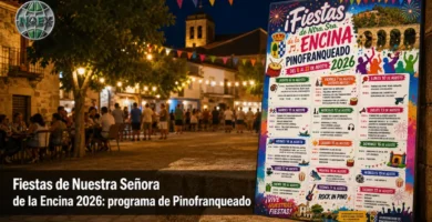 Fiestas de Nuestra Señora de la Encina 2026: programa de Pinofranqueado