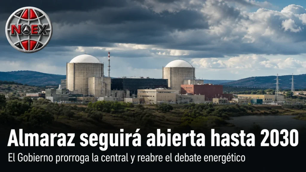 Almaraz seguirá abierta hasta 2030: el Gobierno prorroga la central y reabre el debate energético en Extremadura