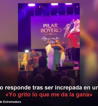 Pilar Boyero responde tras ser increpada en un concierto: «Yo grito lo que me da la gana»