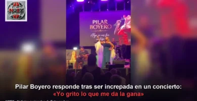Pilar Boyero responde tras ser increpada en un concierto: «Yo grito lo que me da la gana»