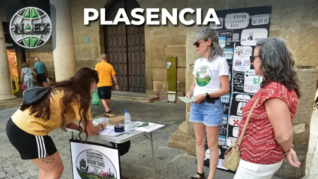 Plasencia: crece la recogida de firmas contra el biometano