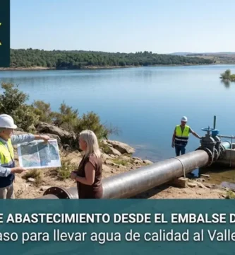 El proyecto de abastecimiento desde el embalse de Valdeobispo da un nuevo paso para llevar agua de calidad al Valle del Alagón