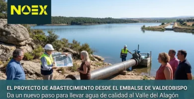 El proyecto de abastecimiento desde el embalse de Valdeobispo da un nuevo paso para llevar agua de calidad al Valle del Alagón