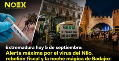 Extremadura hoy 5 de septiembre