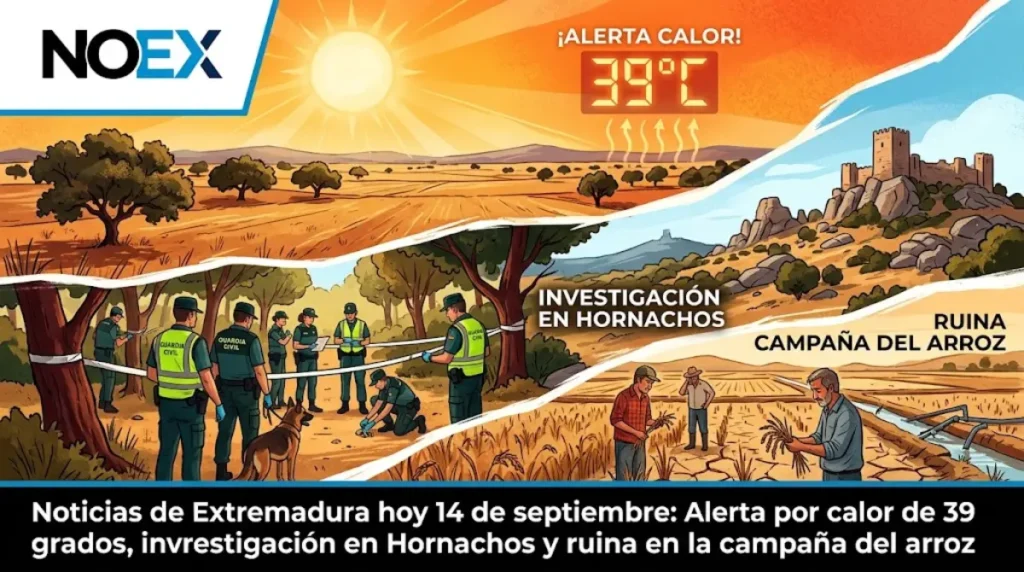 Noticias de Extremadura hoy 14 de septiembre