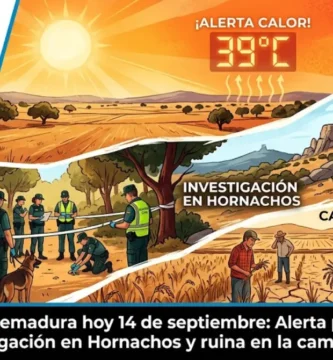 Noticias de Extremadura hoy 14 de septiembre