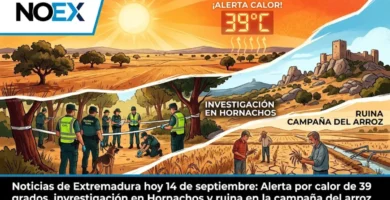 Noticias de Extremadura hoy 14 de septiembre