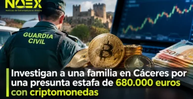 Investigan a una familia en Cáceres por una presunta estafa de 680.000 euros con criptomonedas