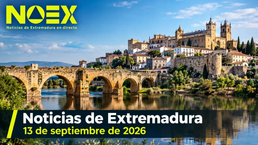 Noticias de Extremadura 13 de septiembre 2026