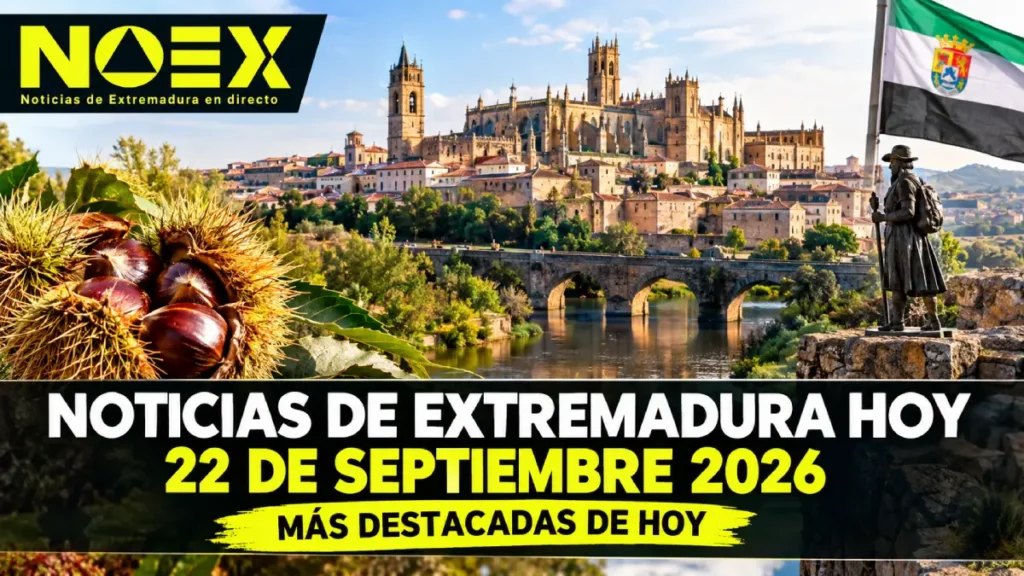 Noticias de Extremadura hoy 22 de septiembre 2026: Talayuela, geotermia y tiempo