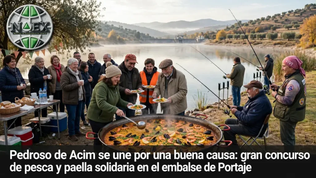concurso de pesca benéfico Pedroso de Acim