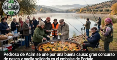 concurso de pesca benéfico Pedroso de Acim