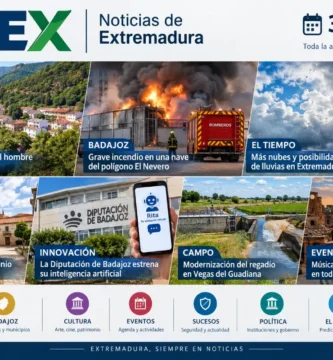 Portada Noticias Extremadura hoy 30 septiembre