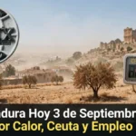 Extremadura Hoy 3 de Septiembre 2026: Alerta por Calor, Ceuta y Empleo