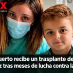 Diego Puerto recibe un trasplante de médula en La Paz tras meses de lucha contra la leucemia