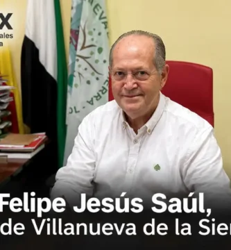Dimite Felipe Jesús Saúl, alcalde de Villanueva de la Sierra