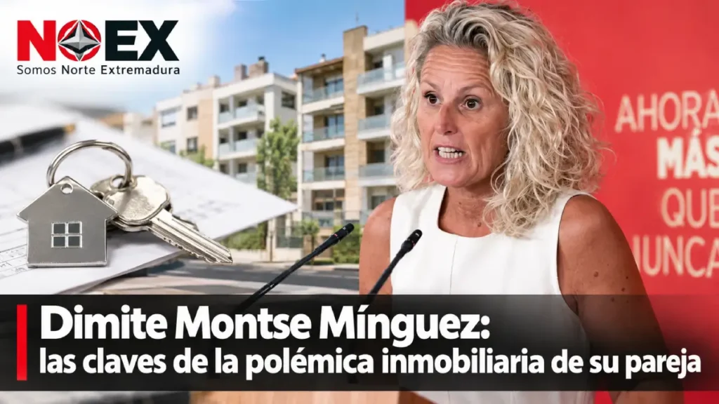 Dimite Montse Mínguez: las claves de la polémica inmobiliaria de su pareja
