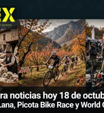 Extremadura noticias hoy 18 de octubre 2026: Fiesta de la Lana, Picota Bike Race y World Carp Classic