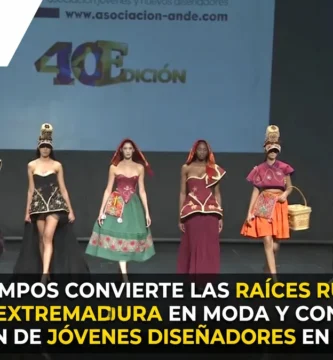 Andrés Campos lleva las raíces rurales extremeñas a la moda en Cáceres