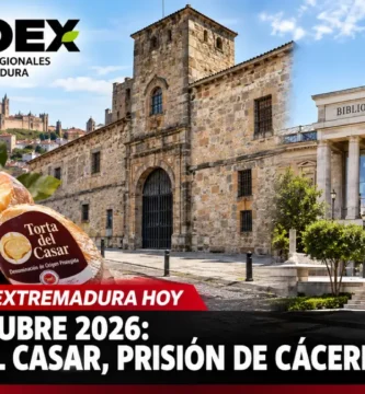 Noticias de Extremadura hoy 11 de octubre 2026: Torta del Casar, Prisión de Cáceres y BNE