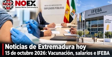 Noticias de Extremadura hoy 15 de octubre 2026