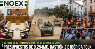 Noticias de Extremadura hoy 16 de octubre 2026