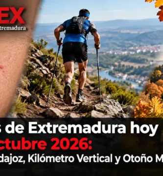 Noticias de Extremadura hoy 25 de octubre 2026: Sarna en Badajoz, Kilómetro Vertical y Otoño Mágico