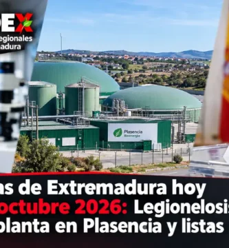 Noticias de Extremadura hoy 26 de octubre 2026:
