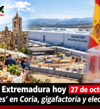 Noticias de Extremadura hoy 27 de octubre 2026