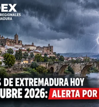 Noticias de Extremadura hoy 6 de octubre 2026: Alerta por tormentas