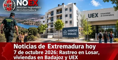 Noticias de Extremadura hoy 7 de octubre 2026
